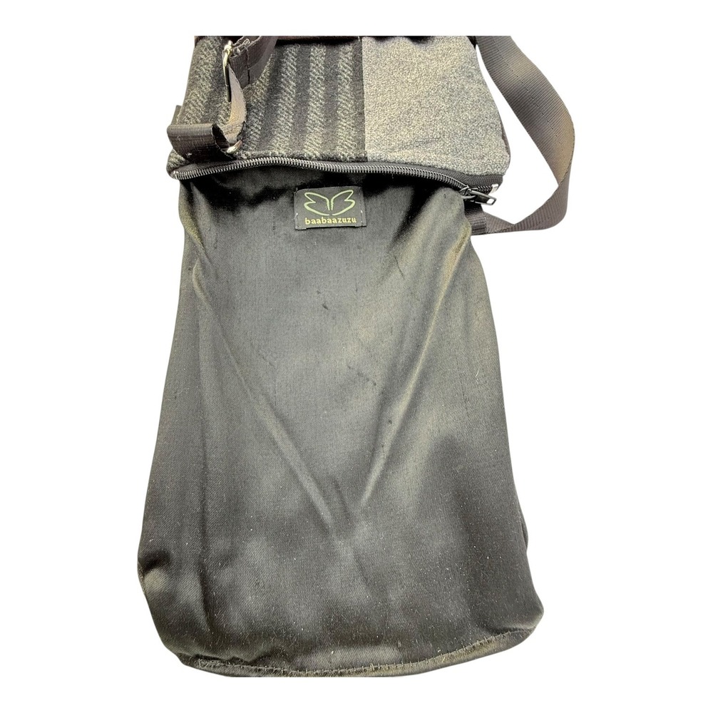 Baabaazuzu Upcycled Patchwork Wool Adjustable Cro… - image 5